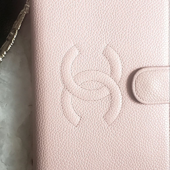CHANEL PINK CAVIAR LONG WALLET VINTAGE | GOLD HARDWARE👛 - Picture 2 of 16